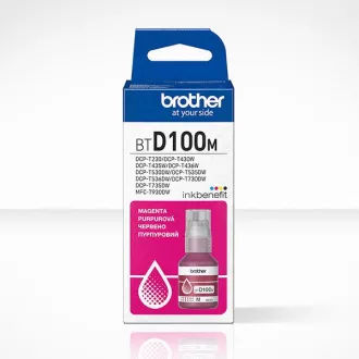 Brother BTD-100 (BTD100M) - tusz, magenta Brother BTD-100 (BTD100M) - tusz, magenta