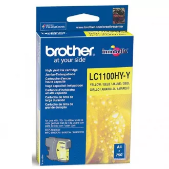 Brother LC-1100 (LC1100HYY) - tusz, yellow (żółty) Brother LC-1100 (LC1100HYY) - tusz, yellow (żółty)