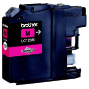 Brother LC-123 (LC123M) - tusz, magenta