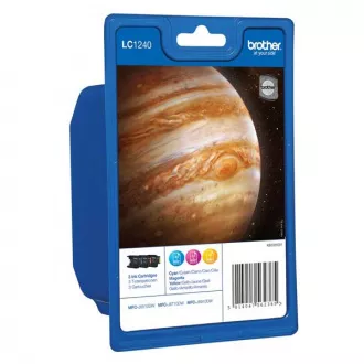 Brother LC-1240 (LC1240RBWBP) - tusz, color (kolor) Brother LC-1240 (LC1240RBWBP) - tusz, color (kolor)