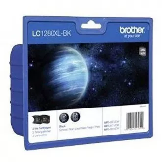 Brother LC-1280-XL (LC1280XLBKBP2) - tusz, black (czarny)