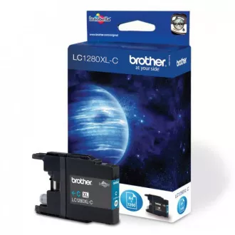 Brother LC-1280-XL (LC1280XLC) - tusz, cyan