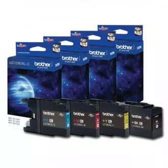 Brother LC-1280-XL (LC1280XLVALBP) - tusz, black + color (czarny + kolor)