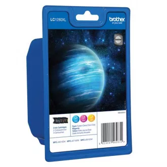 Brother LC-1280-XL (LC1280XLRBWBP) - tusz, color (kolor)