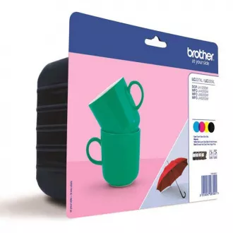 Brother LC-227-XL (LC227XLVALBP) - tusz, black + color (czarny + kolor) Brother LC-227-XL (LC227XLVALBP) - tusz, black + color (czarny + kolor)