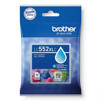 Brother LC-552-XL (LC552XLC) - tusz, cyan Brother LC-552-XL (LC552XLC) - tusz, cyan