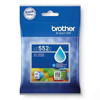 Brother LC-552 (LC552C) - tusz, cyan Brother LC-552 (LC552C) - tusz, cyan