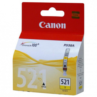 Canon CLI-521 (2936B005) - tusz, yellow (żółty)