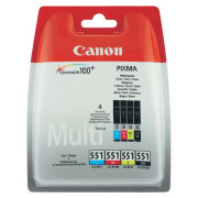 Canon CLI-551 (6509B009) - tusz, black + color (czarny + kolor)