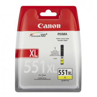 Canon CLI-551-Y XL (6446B004) - tusz, yellow (żółty)