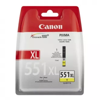 Canon CLI-551 (6446B004) - tusz, yellow (żółty)