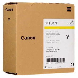 Canon PFI-307 (9814B001) - tusz, yellow (żółty) Canon PFI-307 (9814B001) - tusz, yellow (żółty)