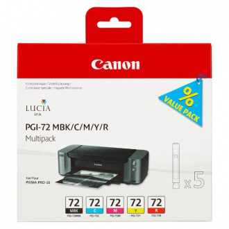 Canon PGI-72 (6402B009) - tusz, black + color (czarny + kolor)