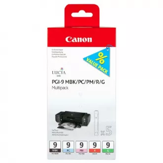 Canon PGI-9 (1033B013) - tusz, black + color (czarny + kolor) multipack Canon PGI-9 (1033B013) - tusz, black + color (czarny + kolor) multipack