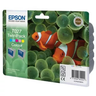 Epson T0274 (C13T02740310) - tusz, color (kolor) 2szt