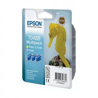 Epson T048B (C13T048B4010) - tusz, color (kolor) Epson T048B (C13T048B4010) - tusz, color (kolor)