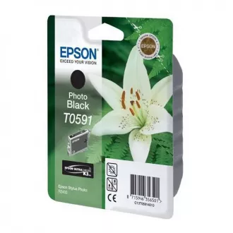 Epson T0591 (C13T05914010) - tusz, photoblack (fotoczarny) Epson T0591 (C13T05914010) - tusz, photoblack (fotoczarny)