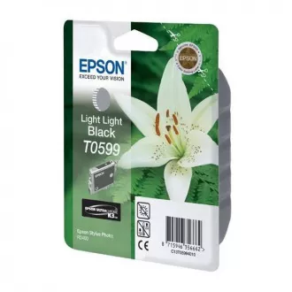 Epson T0599 (C13T05994010) - tusz, light light black (jasny jasny czarny) Epson T0599 (C13T05994010) - tusz, light light black (jasny jasny czarny)