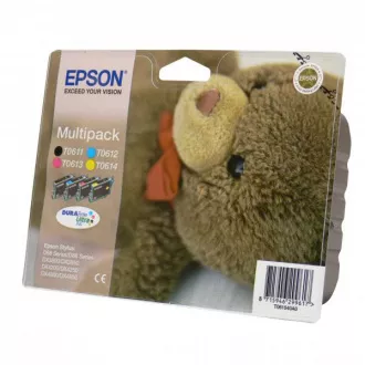 Epson T0615 (C13T06154020) - tusz, black + color (czarny + kolor)