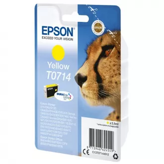 Epson T0714 (C13T07144022) - tusz, yellow (żółty)