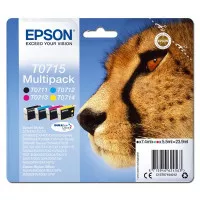 Epson T0715 (C13T07154012) - tusz, black + color (czarny + kolor)