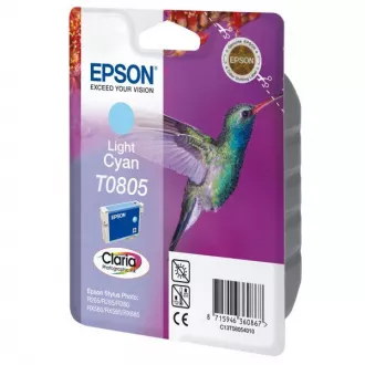 Epson T0805 (C13T08054011) - tusz, light cyan (światło cyan)