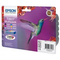 Epson T0807 (C13T08074011) - tusz, black + color (czarny + kolor)