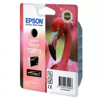 Epson T0878 (C13T08784010) - tusz, matt black (czarny mat) Epson T0878 (C13T08784010) - tusz, matt black (czarny mat)