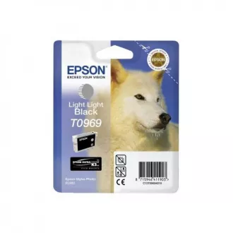 Epson T0969 (C13T09694010) - tusz, light light black (jasny jasny czarny) Epson T0969 (C13T09694010) - tusz, light light black (jasny jasny czarny)
