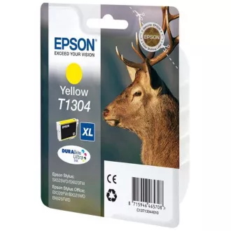 Epson T1304 (C13T13044010) - tusz, yellow (żółty) Epson T1304 (C13T13044010) - tusz, yellow (żółty)