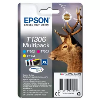 Epson T1306 (C13T13064012) - tusz, color (kolor) Epson T1306 (C13T13064012) - tusz, color (kolor)