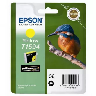 Epson T1594 (C13T15944010) - tusz, yellow (żółty) Epson T1594 (C13T15944010) - tusz, yellow (żółty)