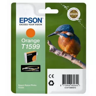 Epson T1599 (C13T15994010) - tusz, orange (pomarańczowy) Epson T1599 (C13T15994010) - tusz, orange (pomarańczowy)