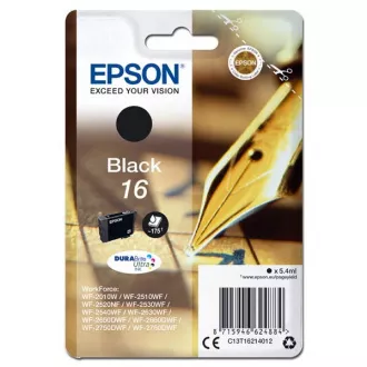 Epson T1621 (C13T16214012) - tusz, black (czarny)