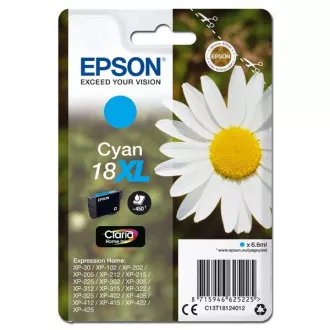 Epson T1812 (C13T18124012) - tusz, cyan