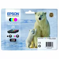 Epson T2616 (C13T26164010) - tusz, black + color (czarny + kolor)
