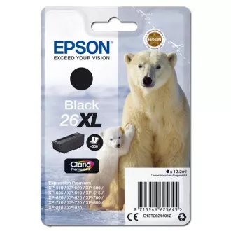 Epson T2621 (C13T26214012) - tusz, black (czarny)