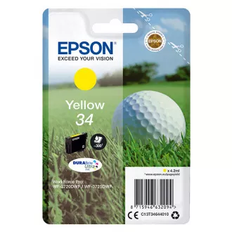 Epson T3464 (C13T34644020) - tusz, yellow (żółty) Epson T3464 (C13T34644020) - tusz, yellow (żółty)