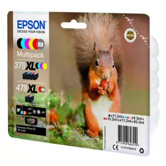 Epson T379D (C13T379D4010) - tusz, black + color (czarny + kolor) Epson T379D (C13T379D4010) - tusz, black + color (czarny + kolor)