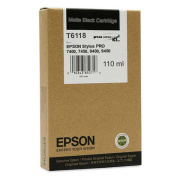 Epson T6118 (C13T611800) - tusz, matt black (czarny mat)