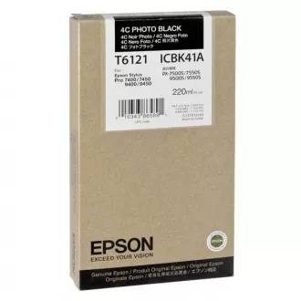 Epson T6121 (C13T612100) - tusz, photoblack (fotoczarny)