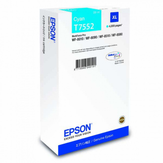 Epson T7552 (C13T755240) - tusz, cyan