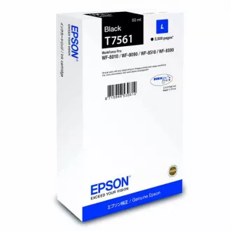Epson T7561 (C13T756140) - tusz, black (czarny) Epson T7561 (C13T756140) - tusz, black (czarny)