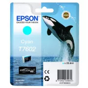 Epson T7602 (C13T76024010) - tusz, cyan