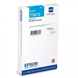 Epson T9072 (C13T907240) - tusz, cyan Epson T9072 (C13T907240) - tusz, cyan
