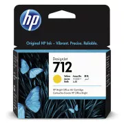 HP 712 (3ED69A) - tusz, yellow (żółty)