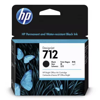 HP 712 (3ED71A) - tusz, black (czarny)