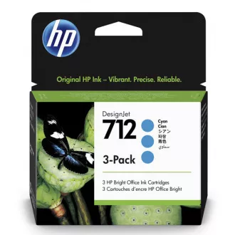 HP 712 (3ED77A) - tusz, cyan