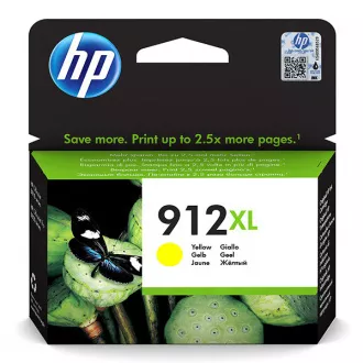 HP 912-XL (3YL83AE) - tusz, yellow (żółty)