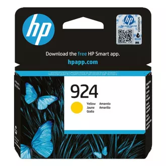 HP 924 (4K0U5NE) - tusz, yellow (żółty)